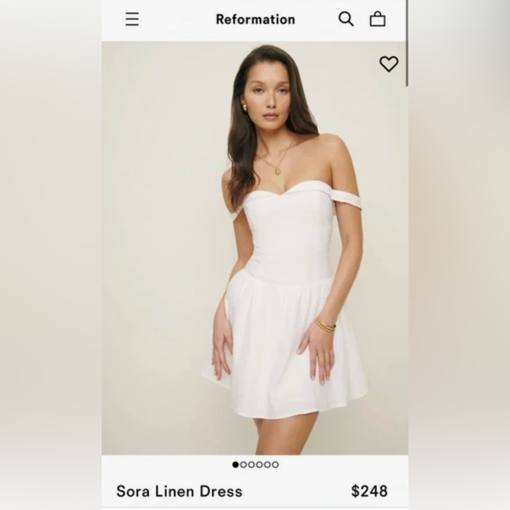 Reformation | Sora Linen Dress